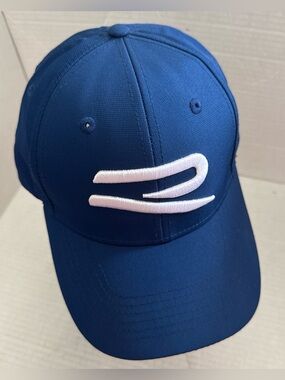 Volkswagen R Cap Blue And White Mens Hat Snap